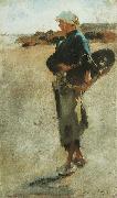John Singer Sargent Breton Girl with a Basket Spain oil painting artist
